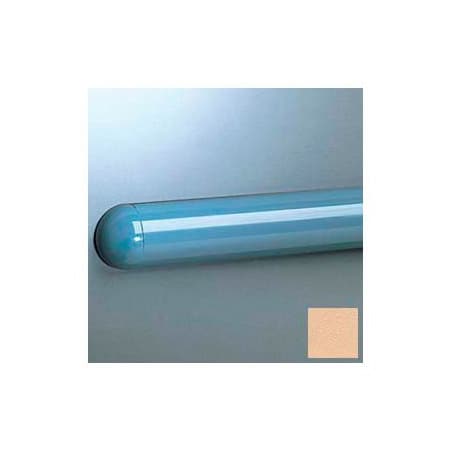 Pawling Accent Rail, Rounded W/Textured Finish, Aluminum Retainer, 2"H x 12'L, Toffee EBT-30-12-113